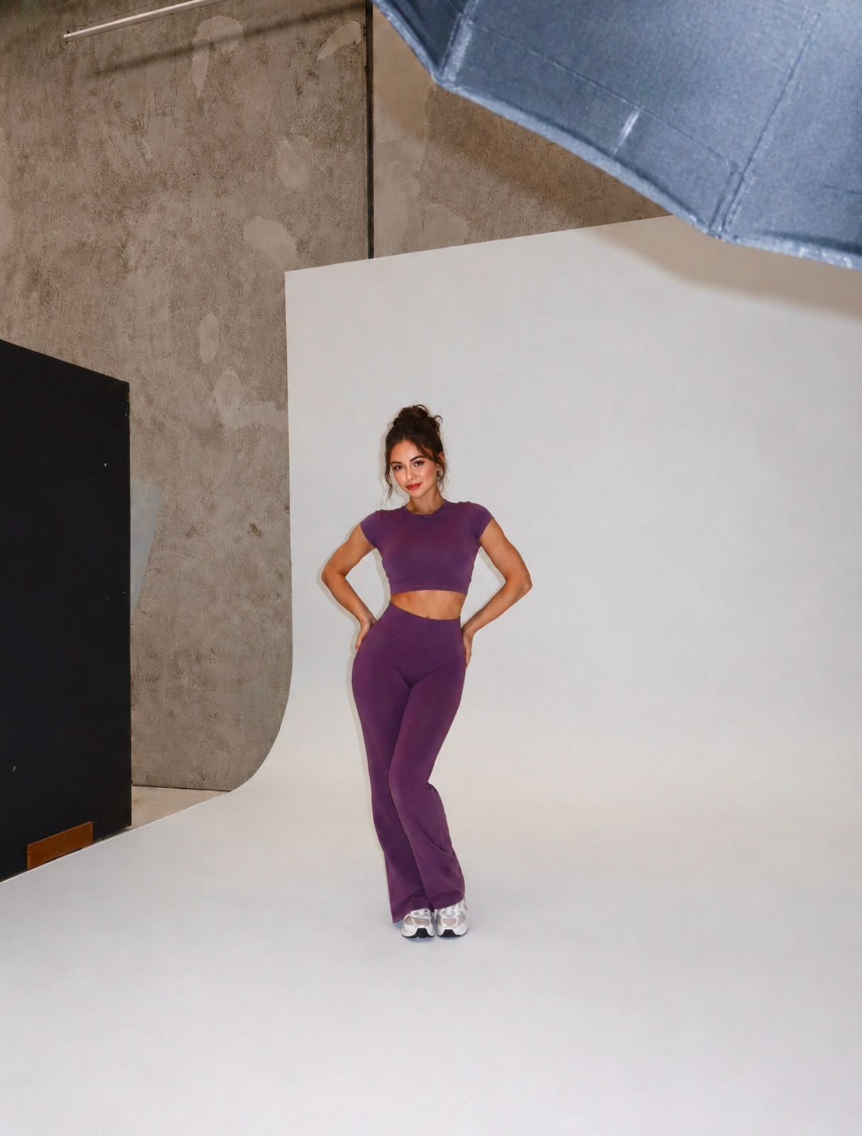 Elevate Set in Plum — alternate view