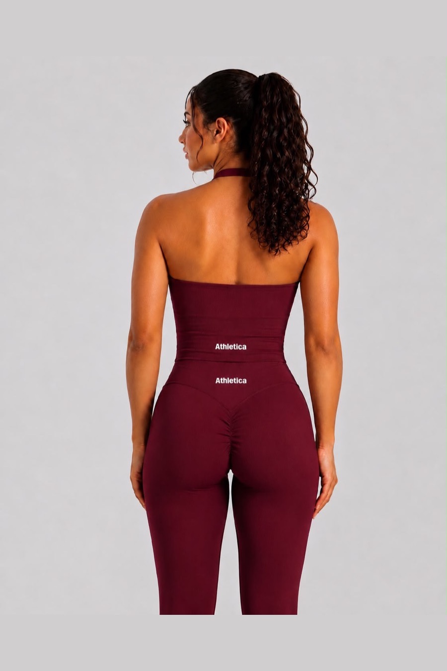Sculpt Set in Burgundy — alternate view