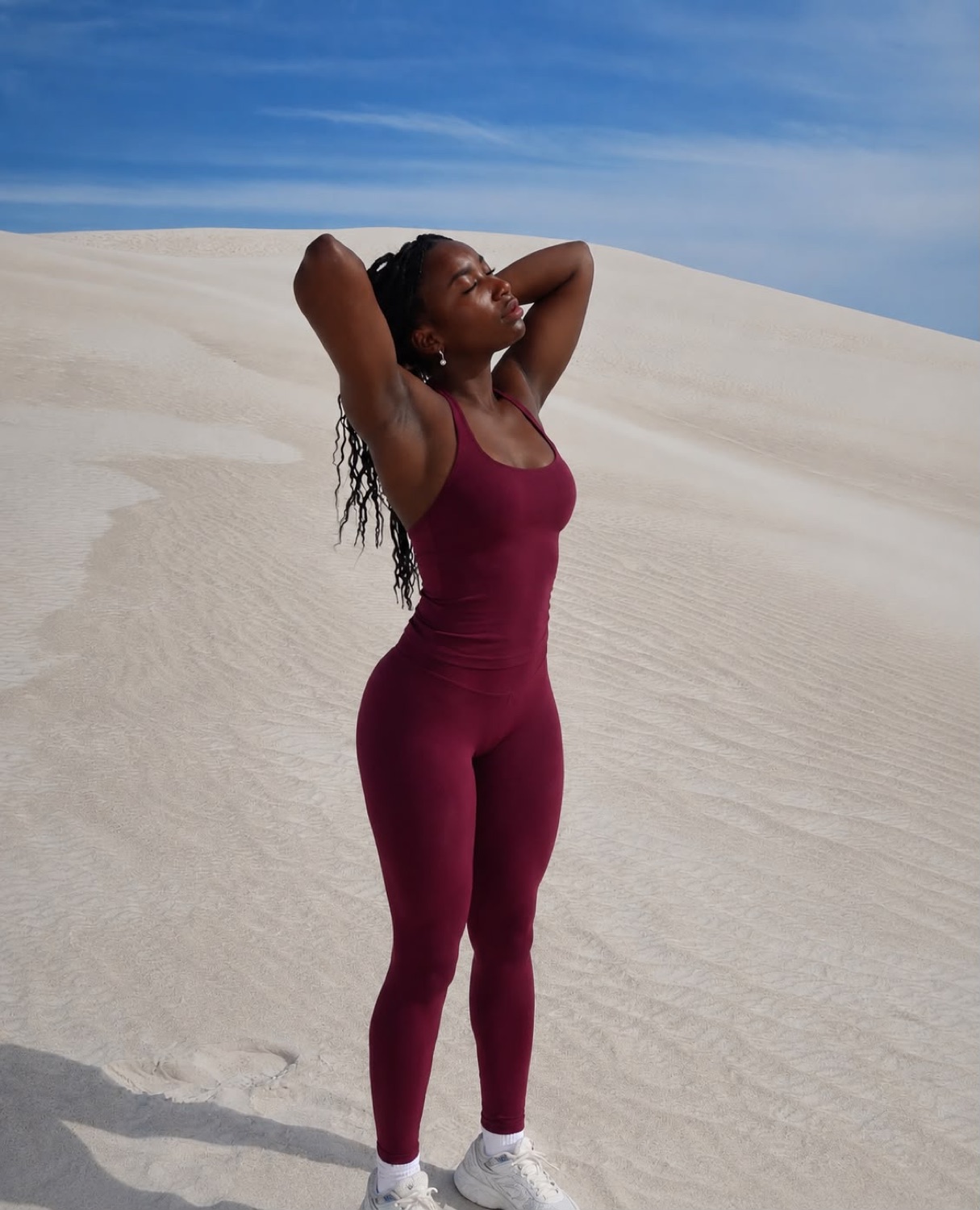Sculpt Set in Burgundy — view 3